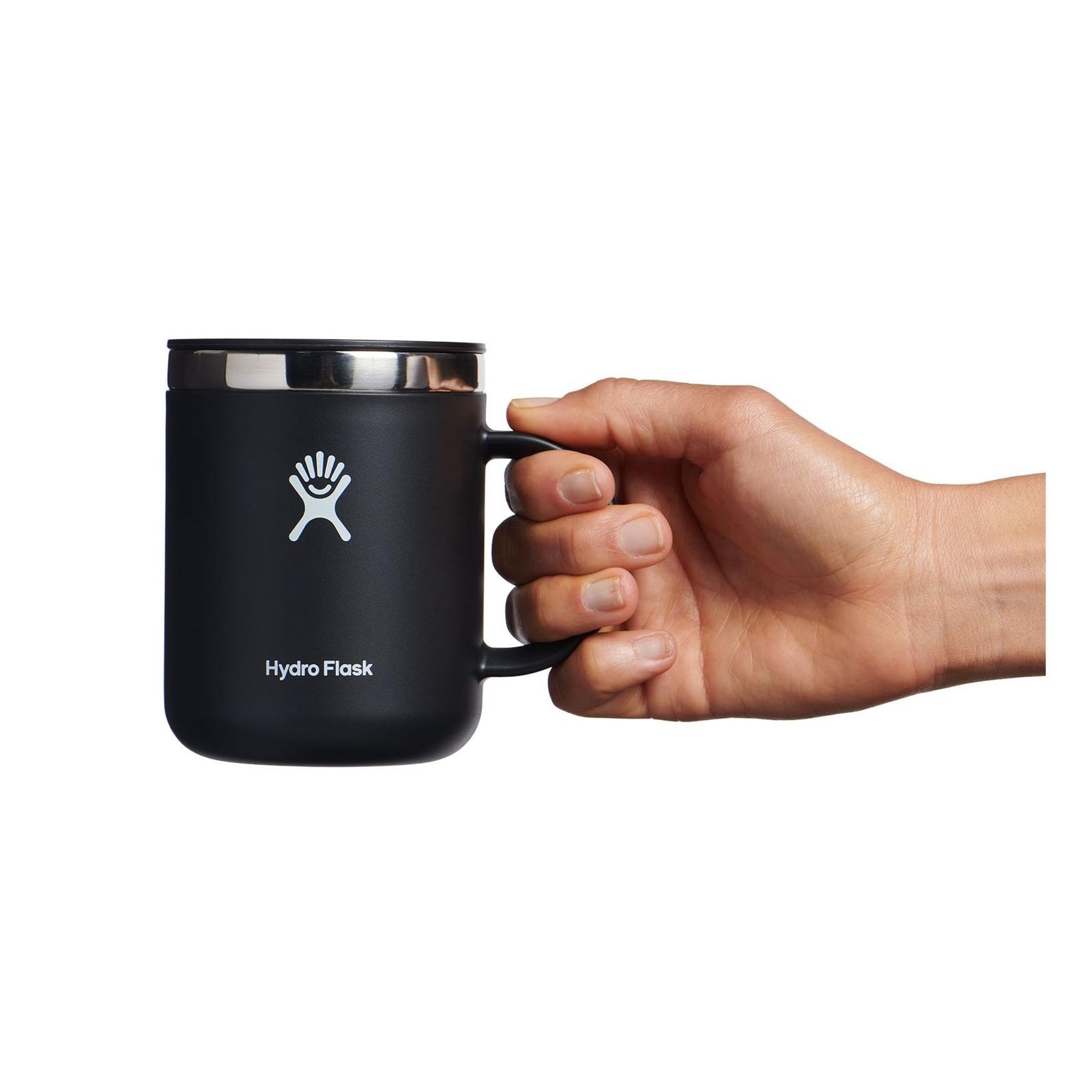 holding cup with hand black