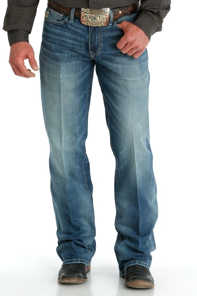 Cinch Jeans Men's Relaxed Fit Grant - Medium Stonewash