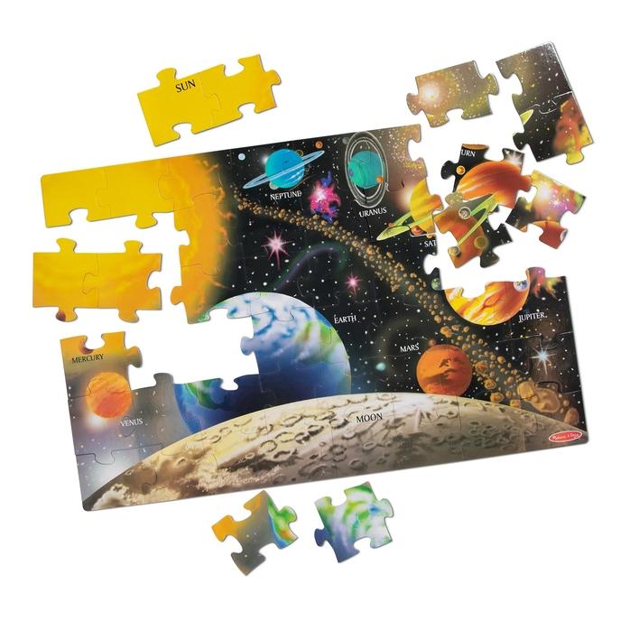 Melissa & Doug Solar System Floor Puzzle - 48 Pieces