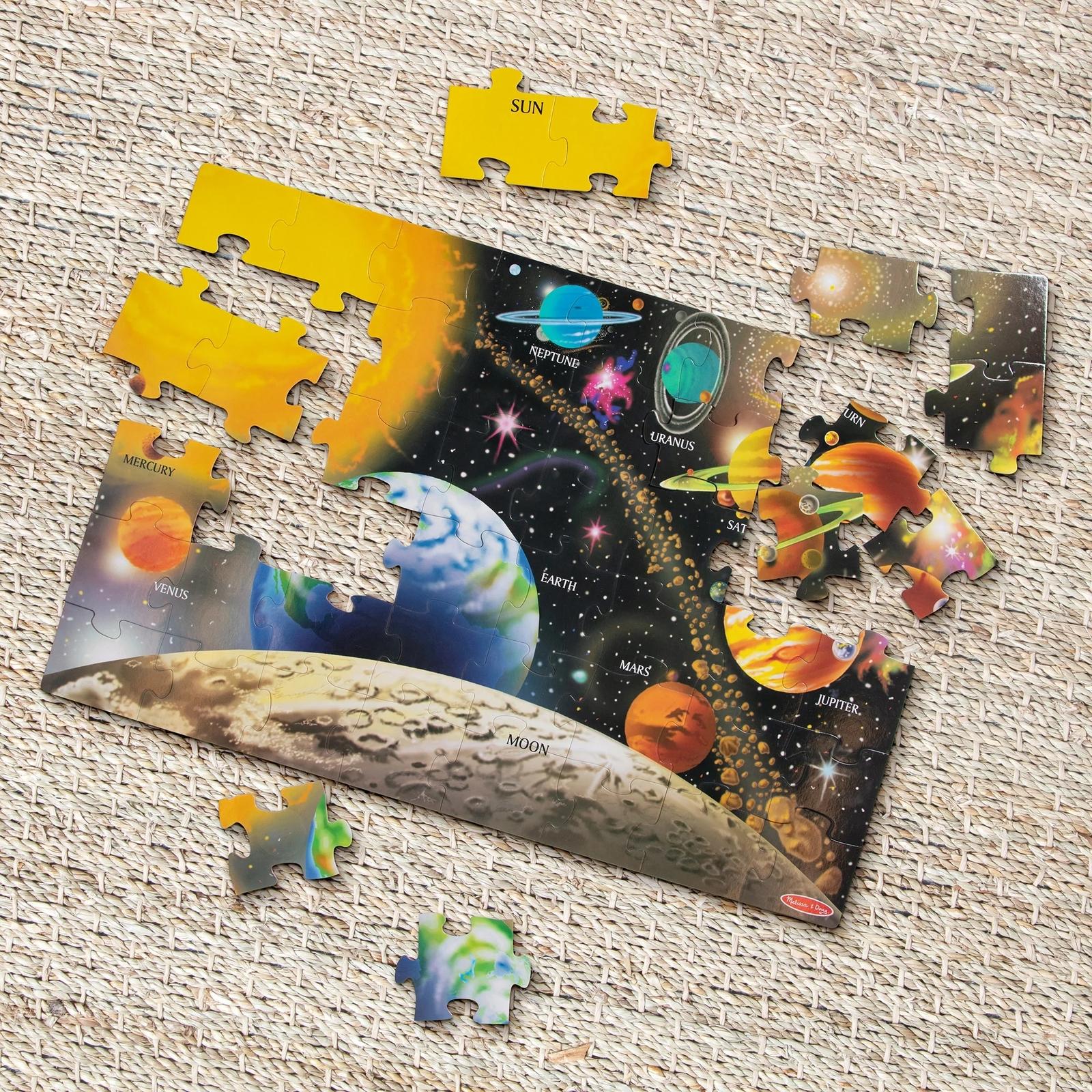 Melissa & Doug Solar System Floor Puzzle - 48 Pieces