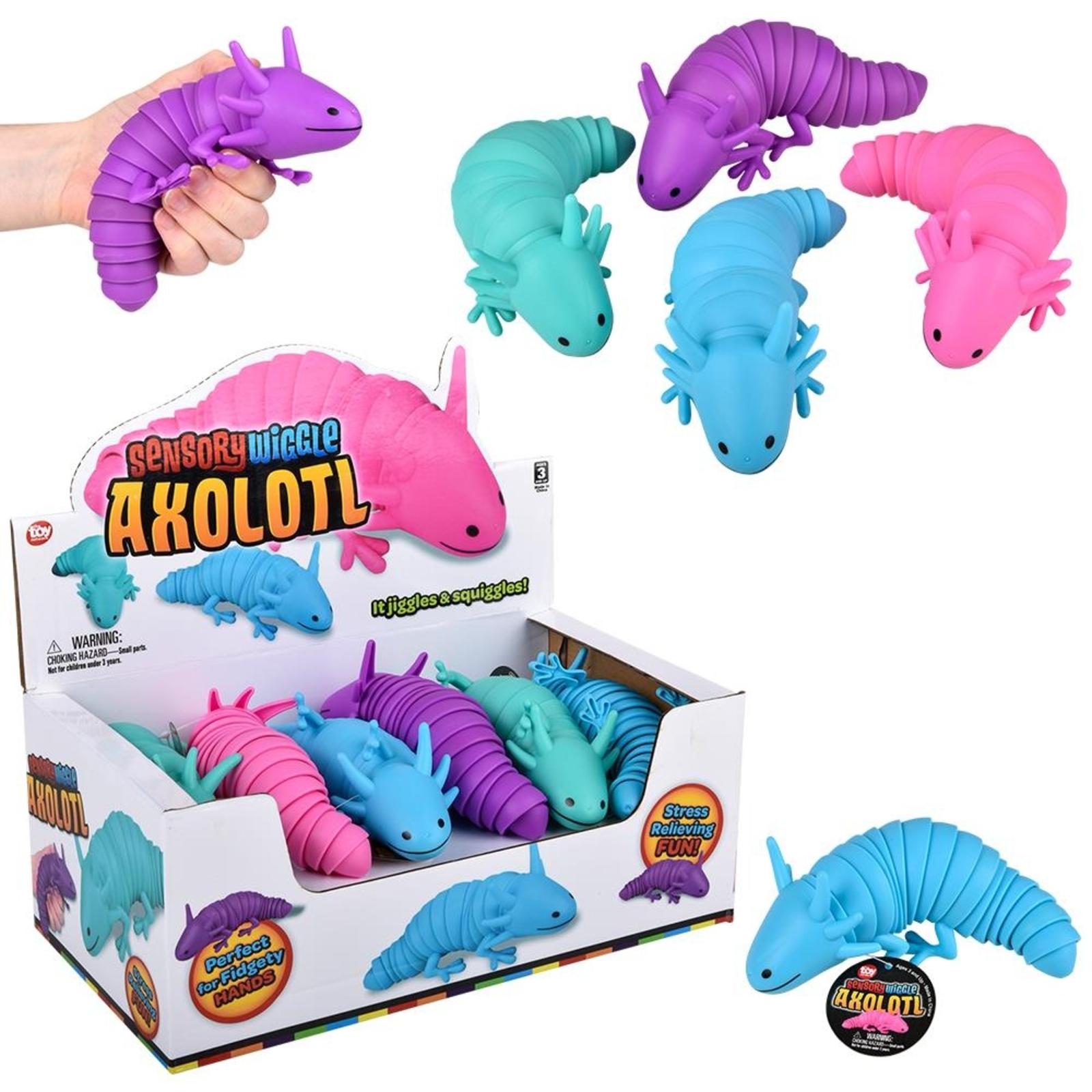 The Toy Network Axolotl Sensory Wiggle 7.5"