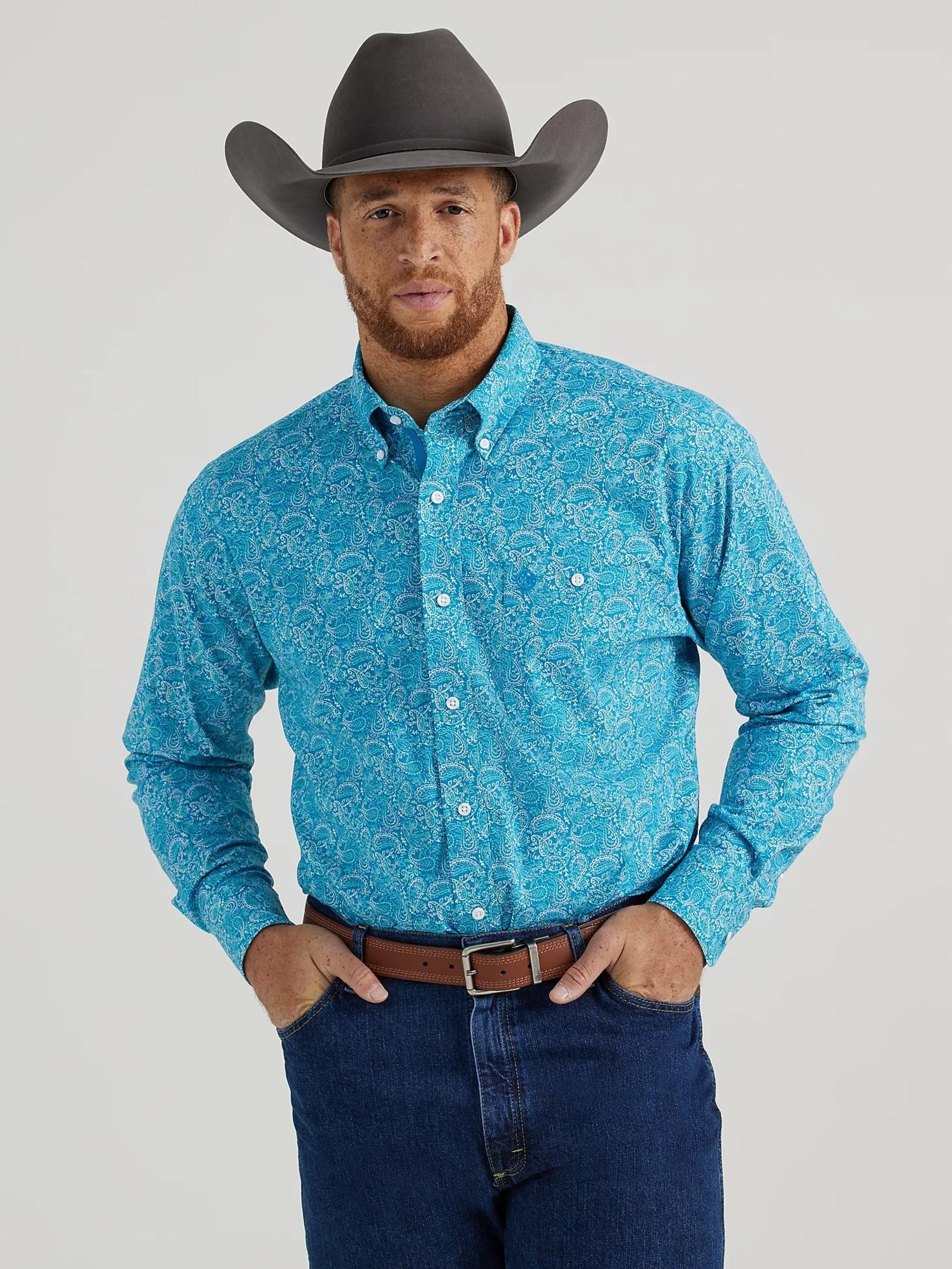 Paisley Aqua front