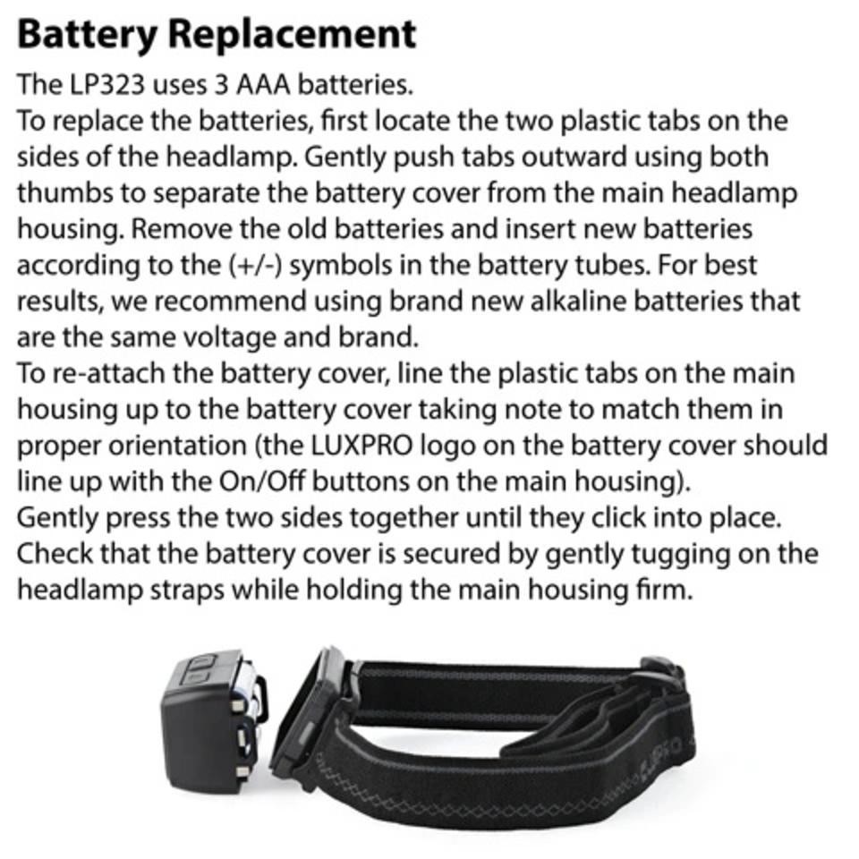 battery replacement