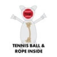 tennis ball and rope inside