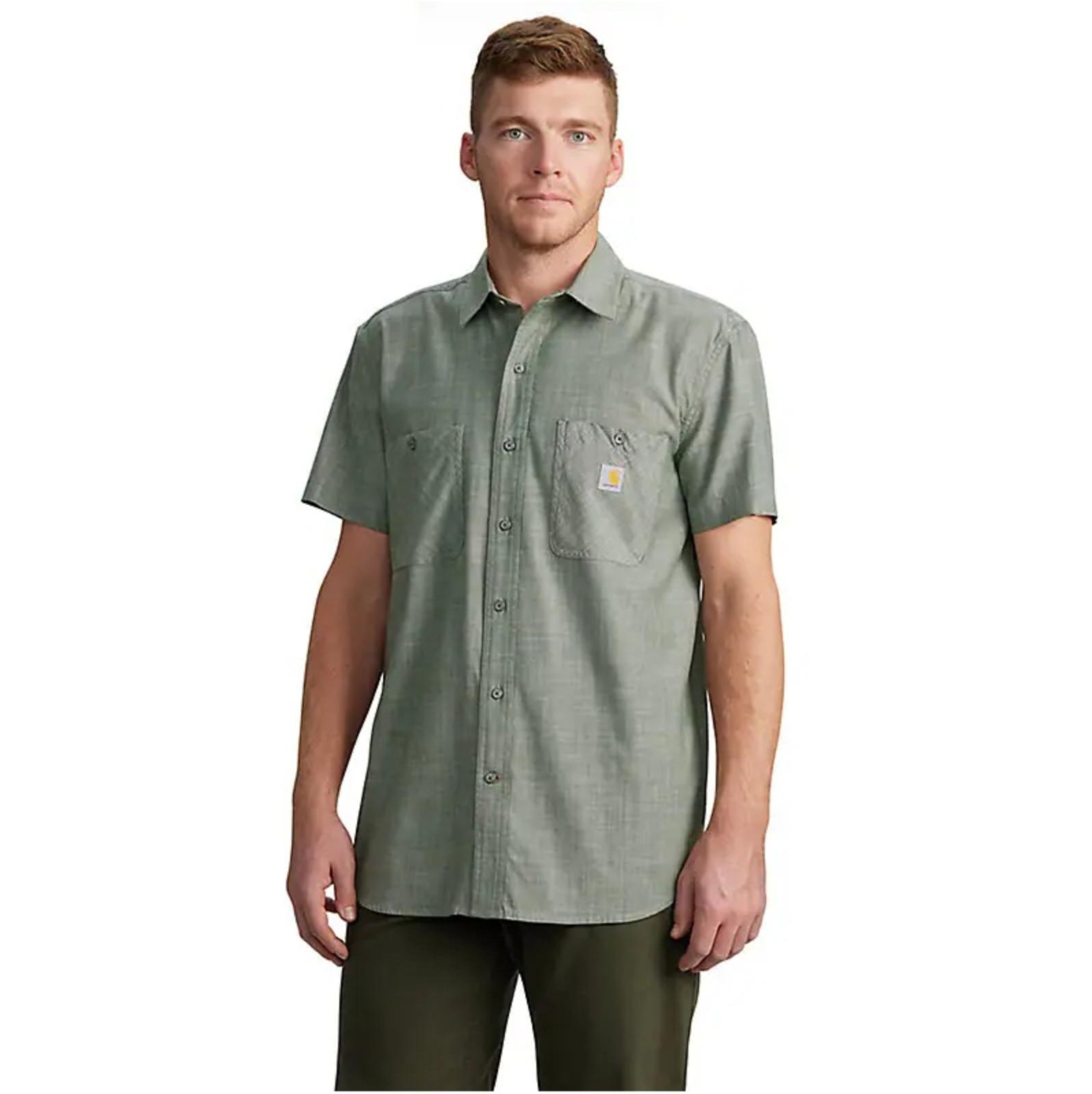 Forestry Green Cross Weave Front