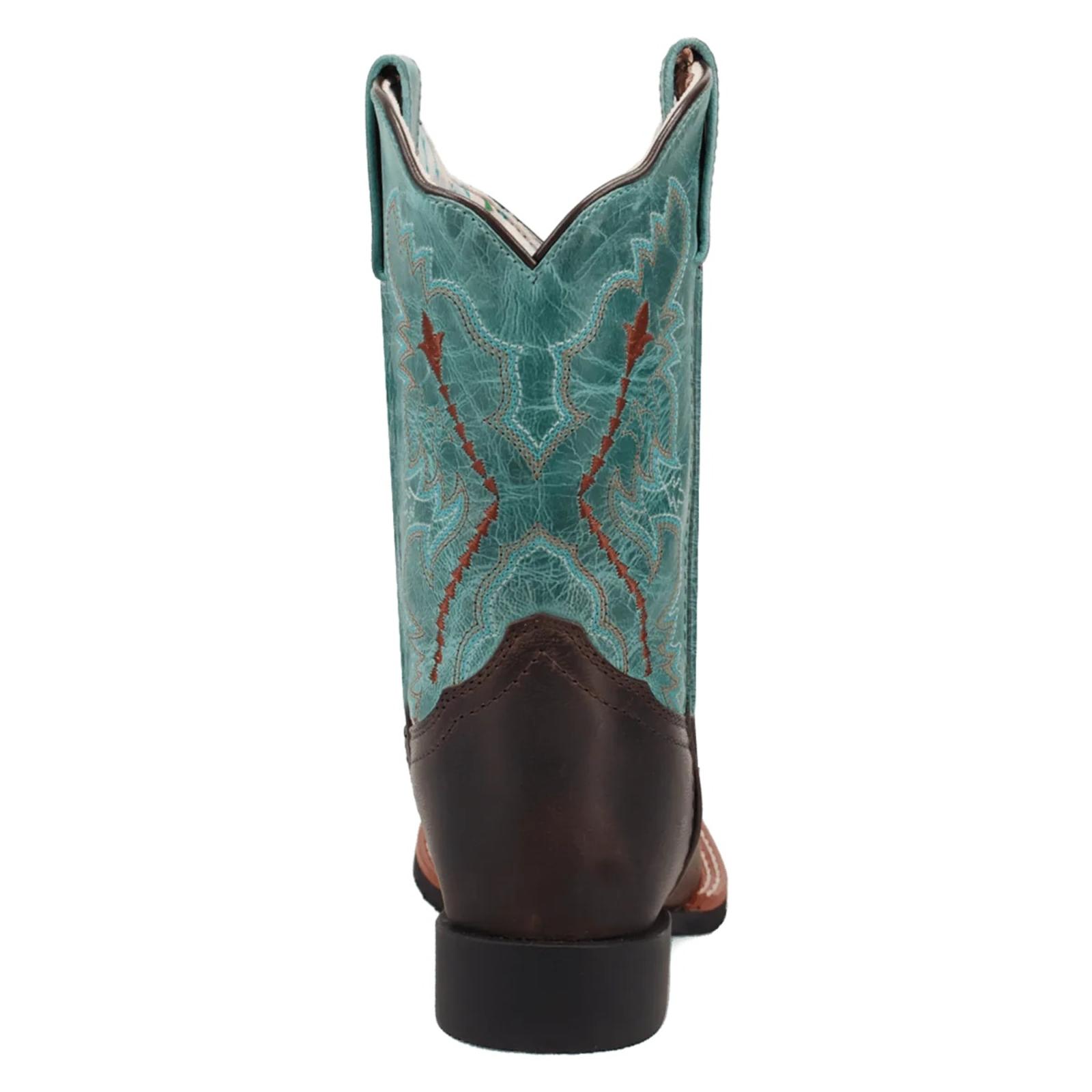 Turquoise/Brown Back