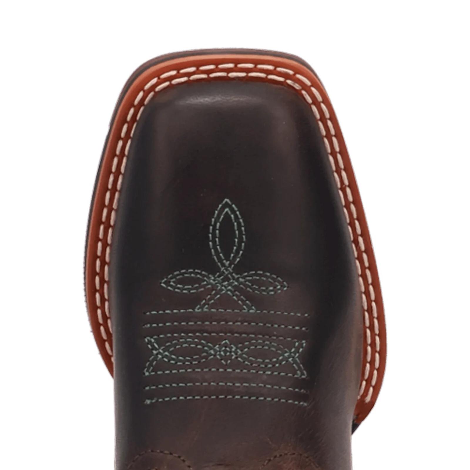 Turquoise/Brown Toe