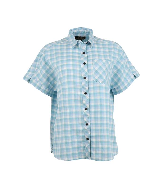 Hydrangea Plaid
