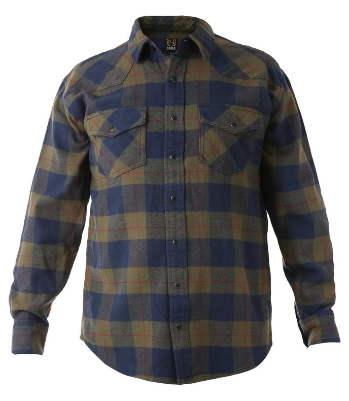 Navy/Olive Buffalo Plaid