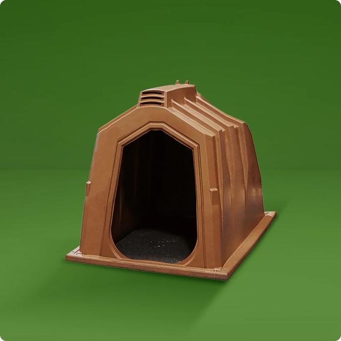 Small Brown Hut