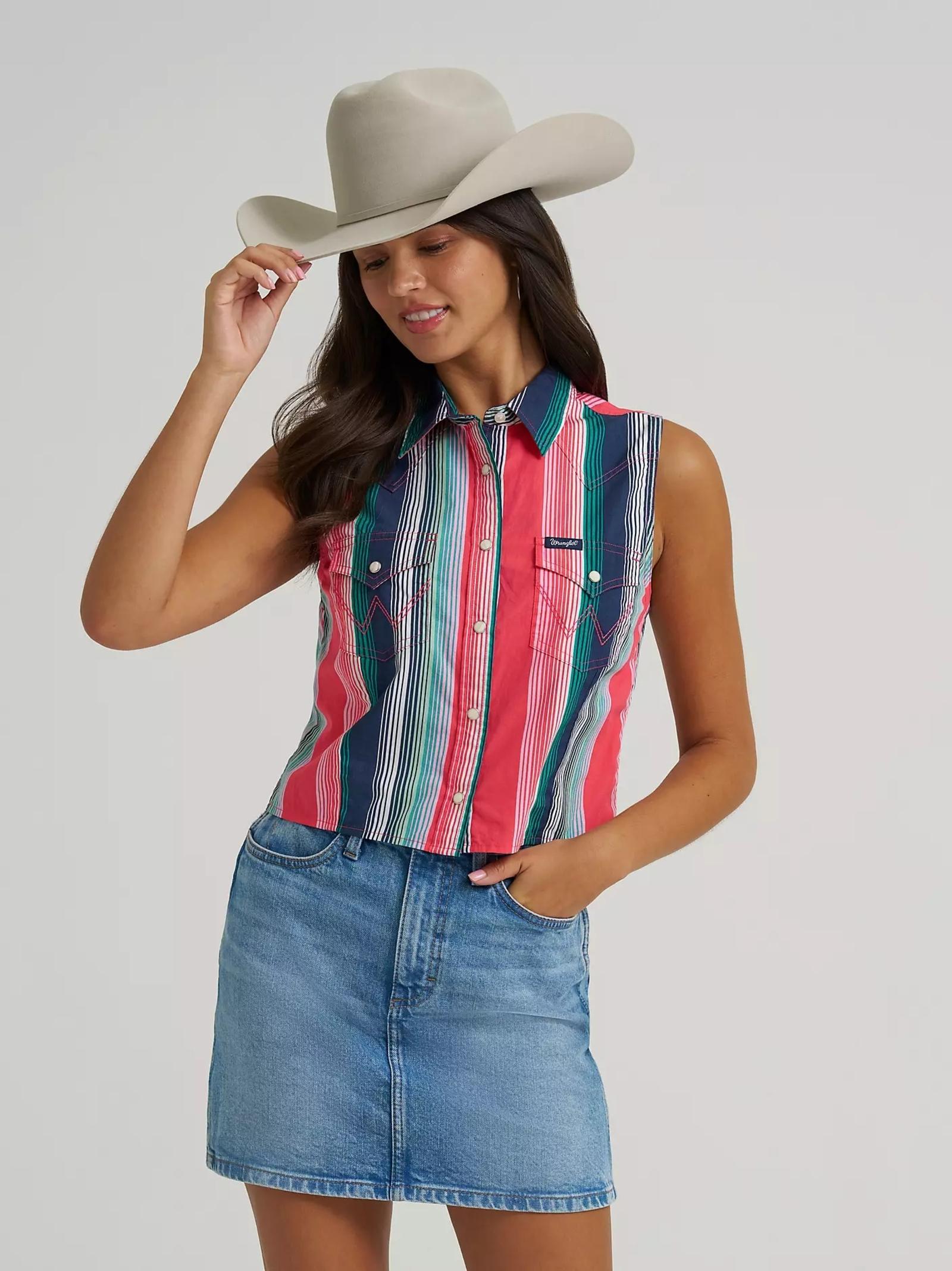 Pink Stripe Front