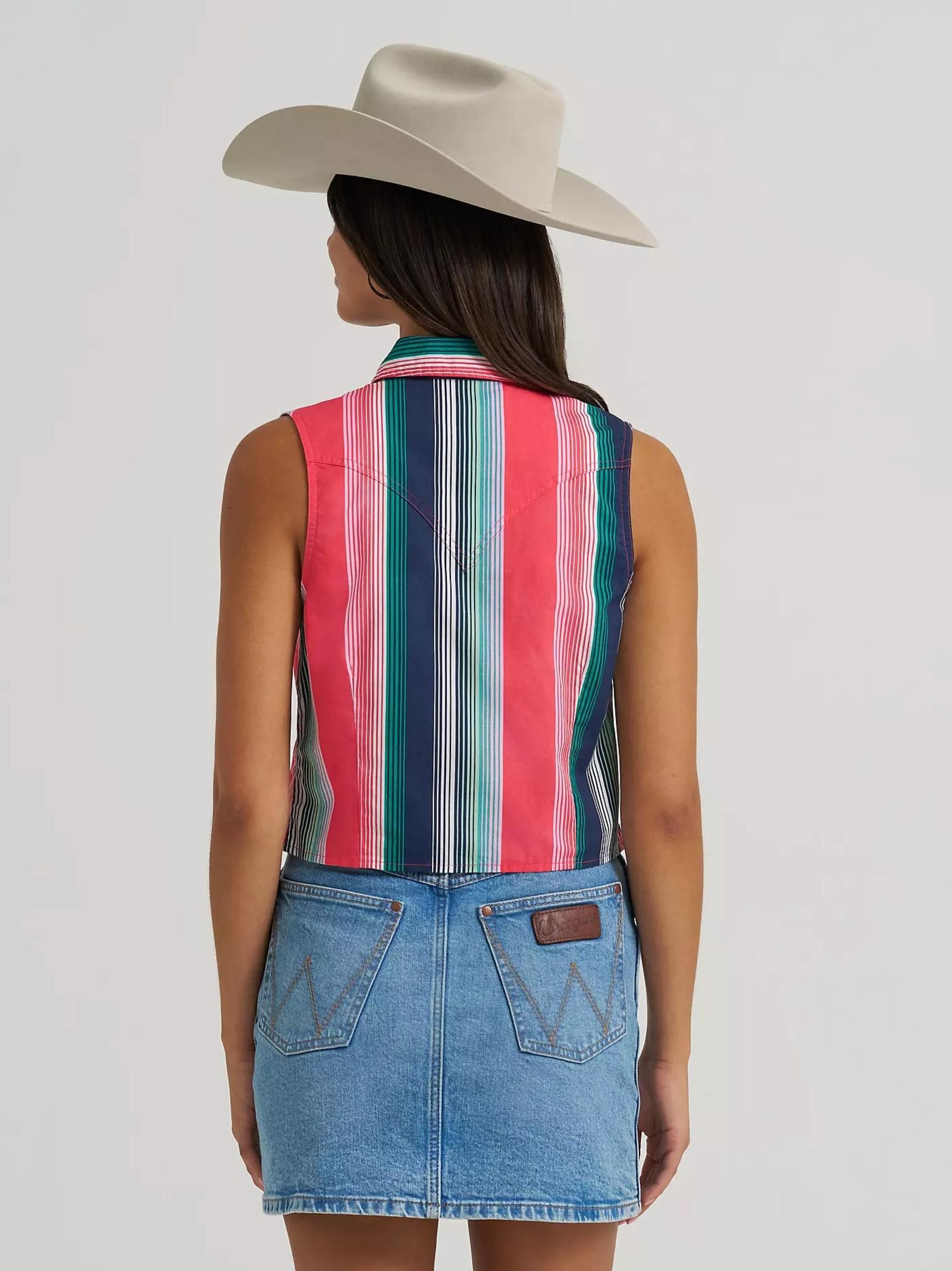Pink Stripe Back