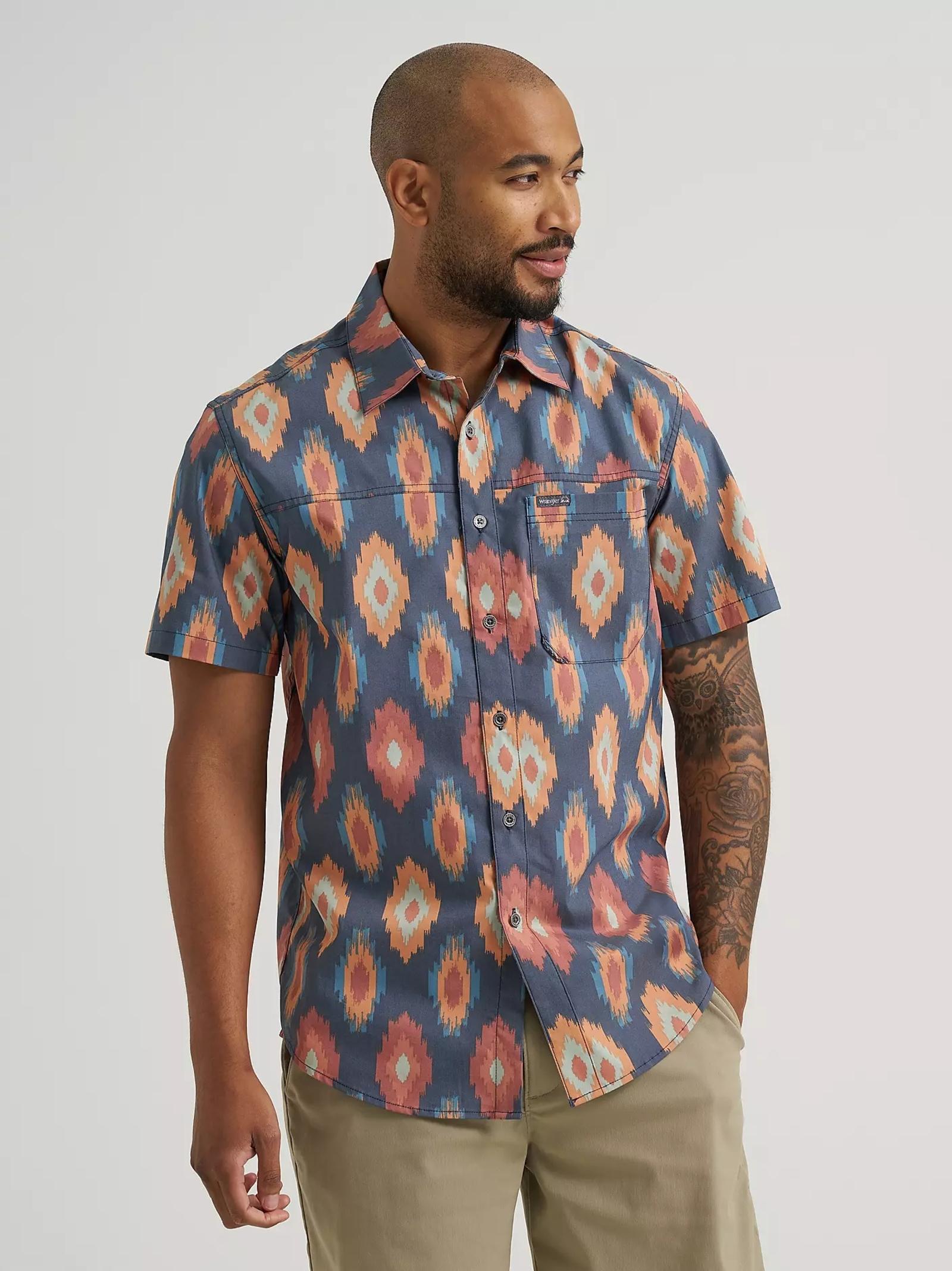 Ikat Diamond Front